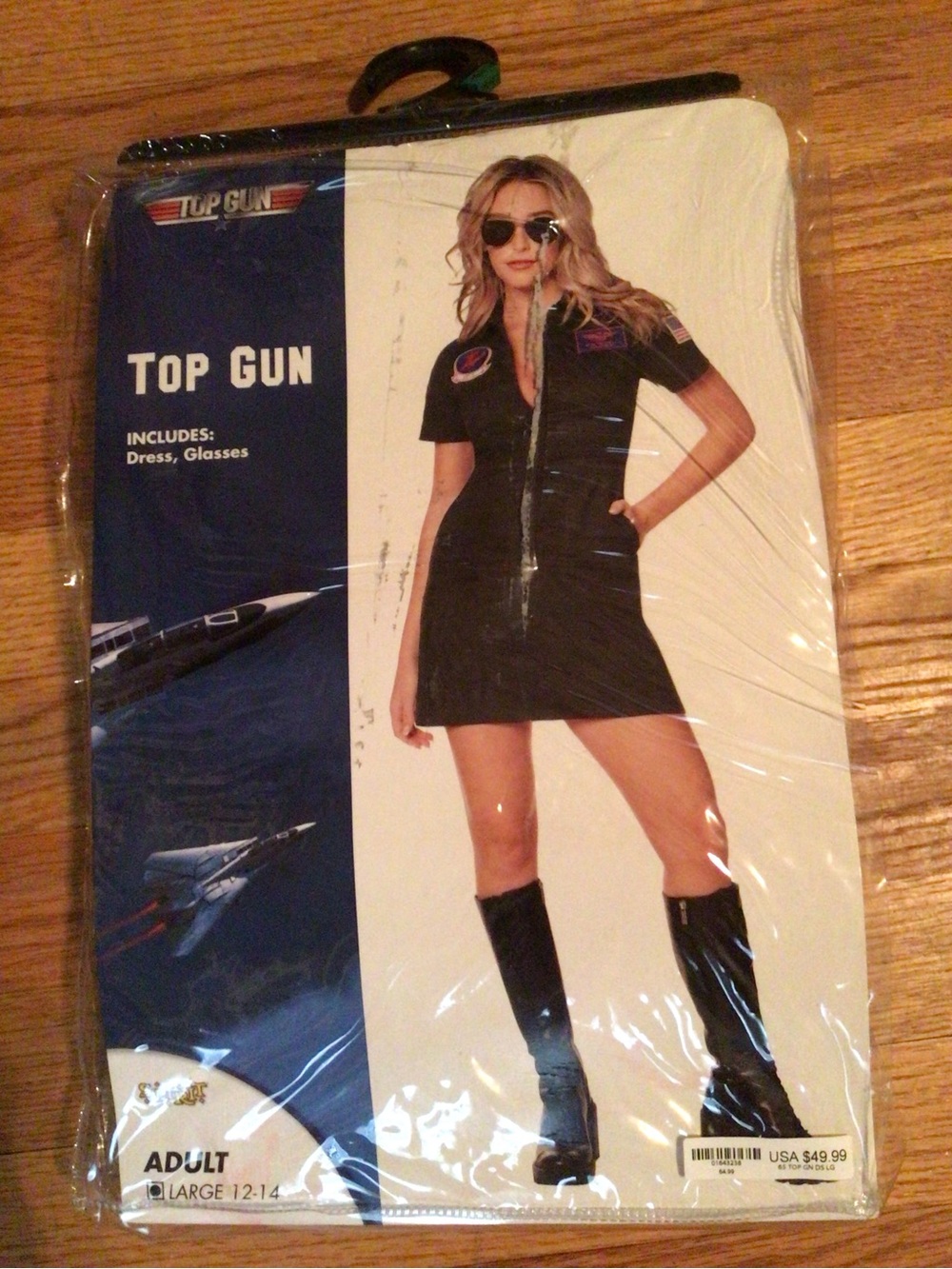 Top Gun Women's Dress Halloween Costume